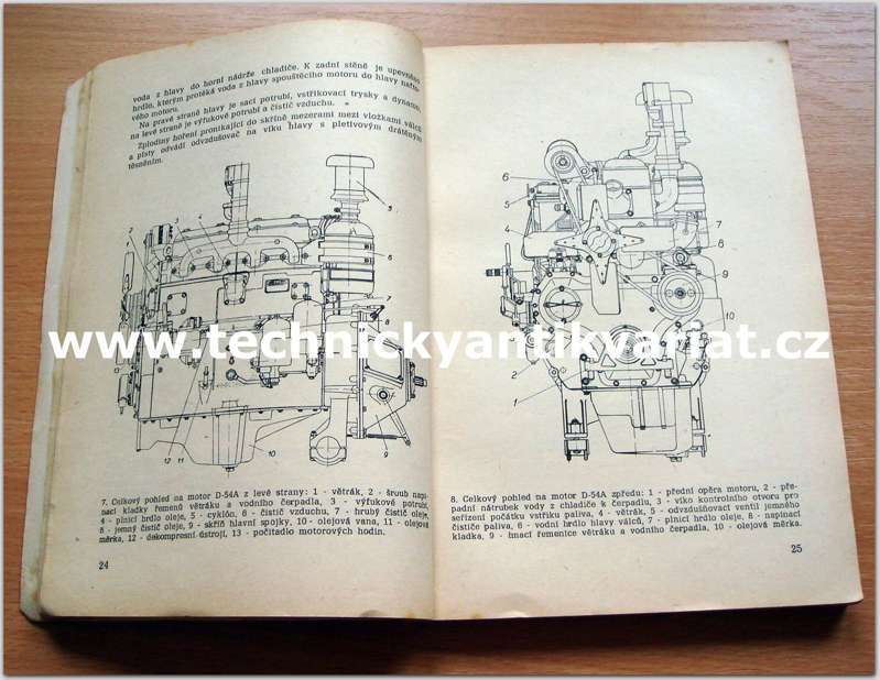 Traktor DT 54A. 55A