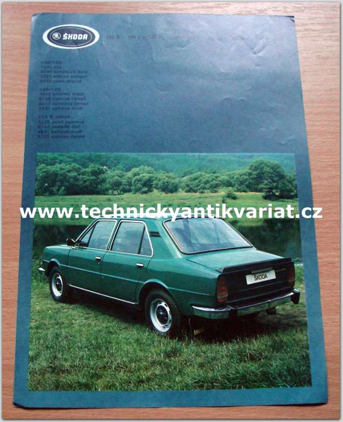 Škoda barevnice