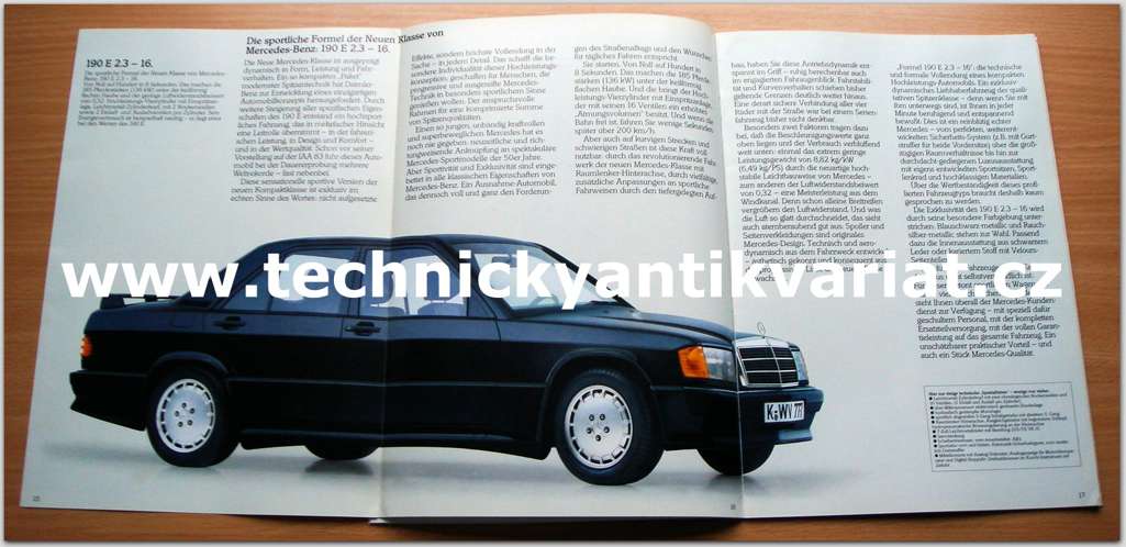 Mercedes Benz Pesonenwagen Programm --- A
