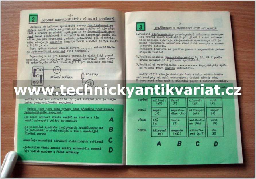 Elektrické příslušenství a výstroj automobilů