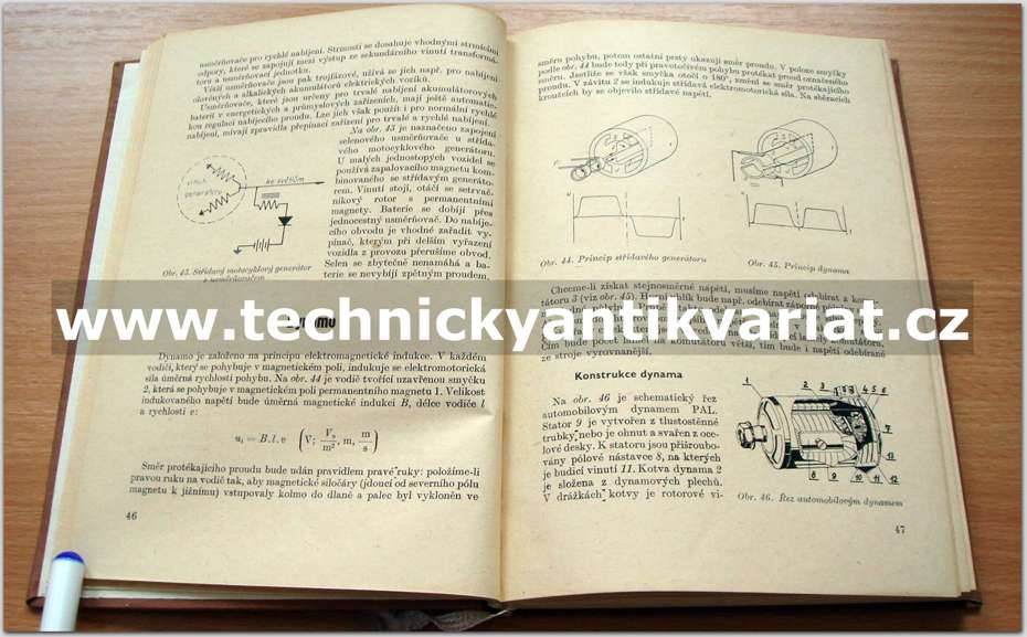 Schéma elektrické výzbroje a elektrotechnika