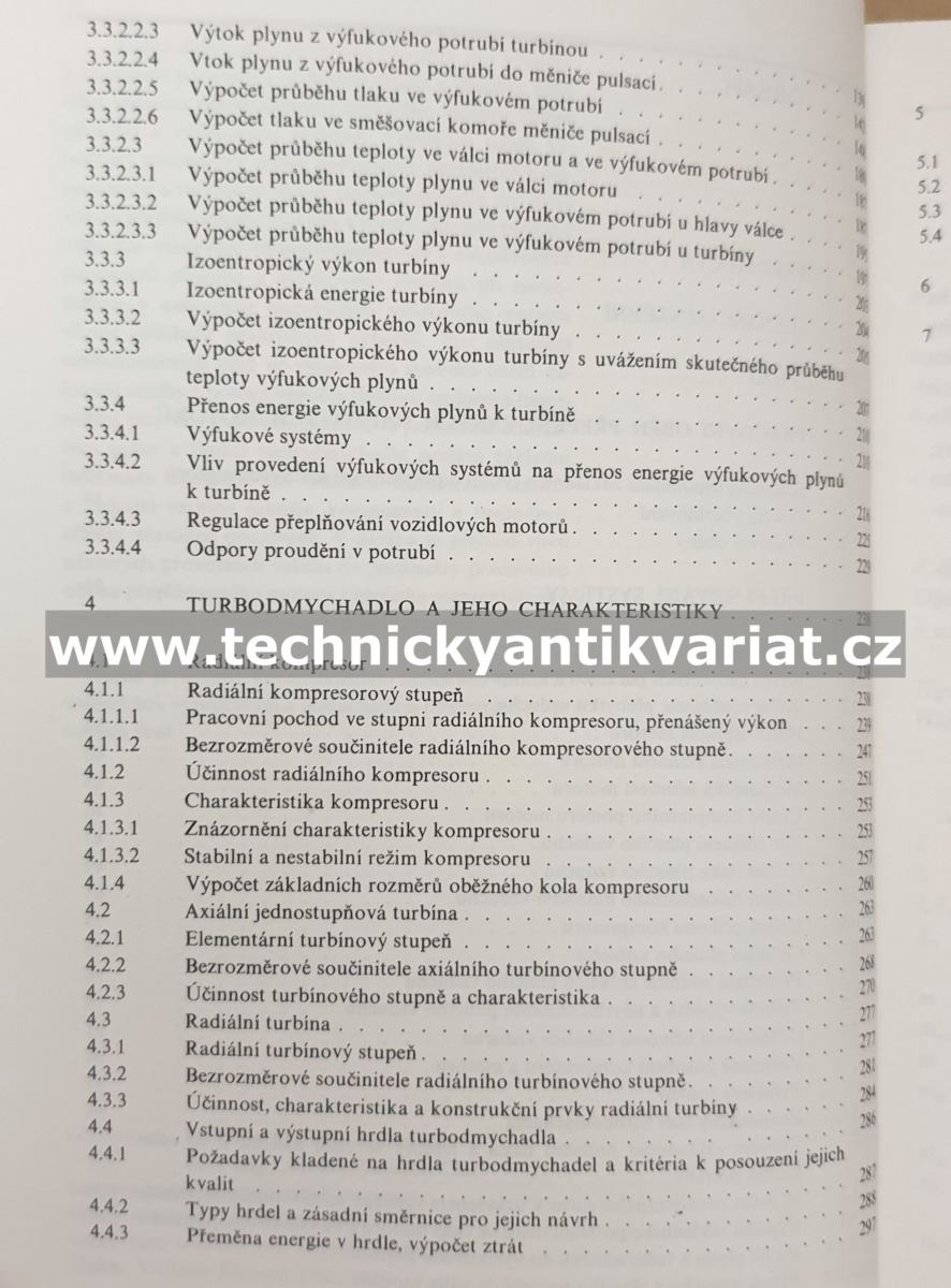 Naftový motor přeplňovaný turbodmychadlem - Vladimír Kliment (1989)