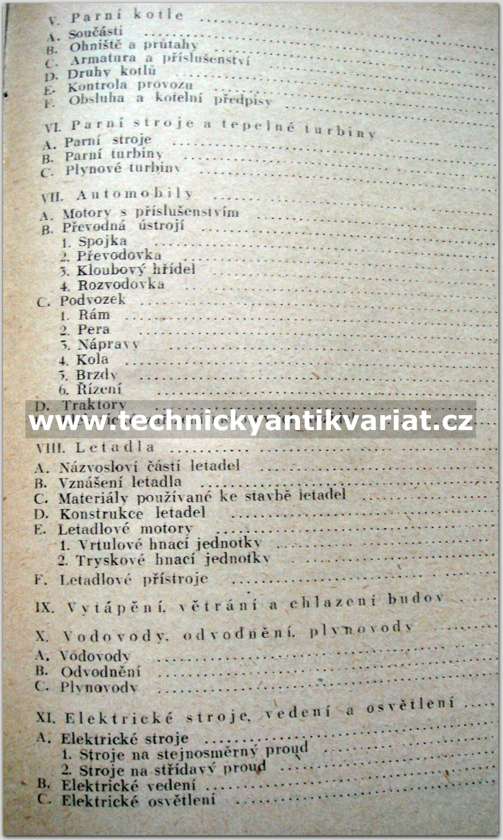 Strojnictví V - stroje