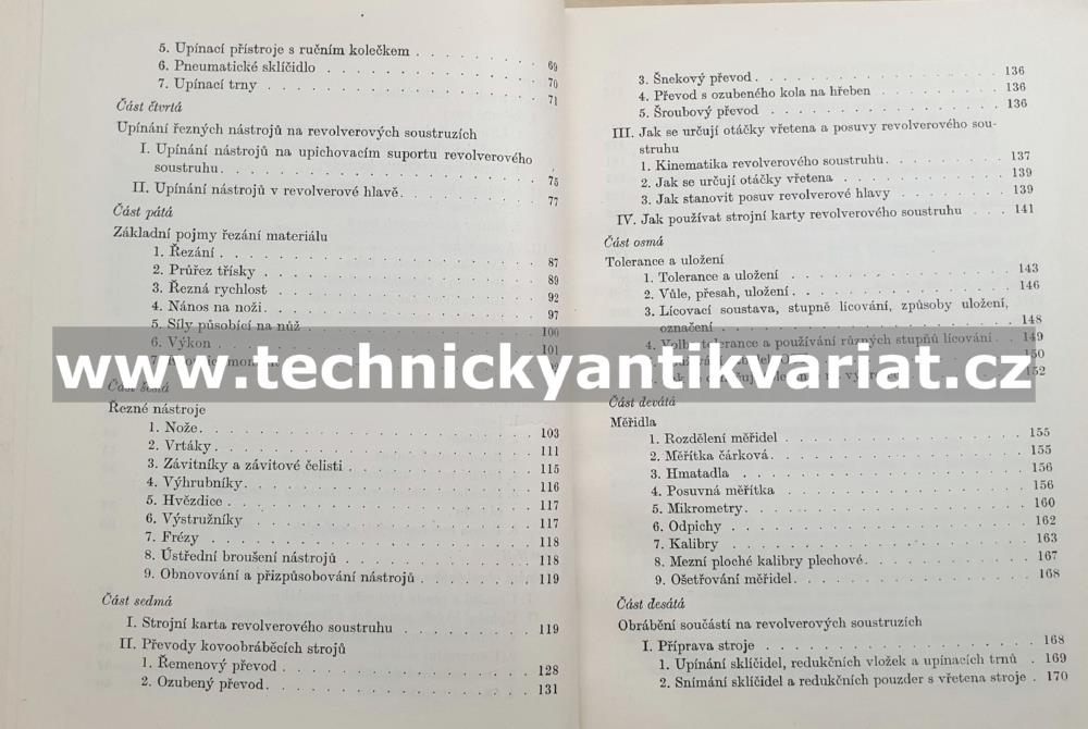 Soustružník Revolverář - E. O. Peškov (1952)