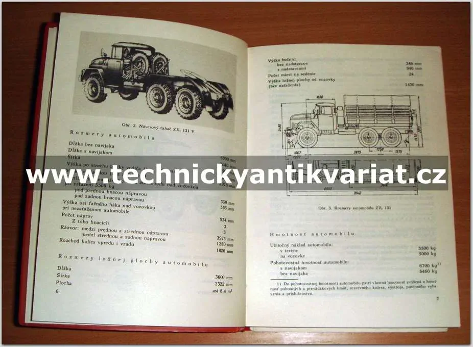 Zil 131 stredný terénny automobil