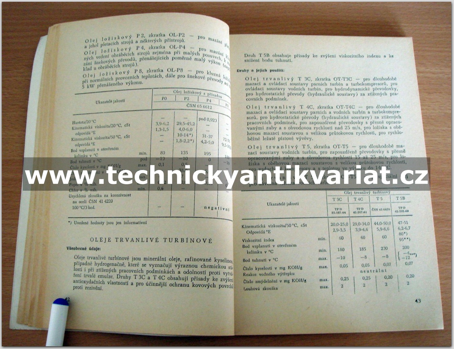 Katalog pohoných látek, maziv a jiných ropných výrobků