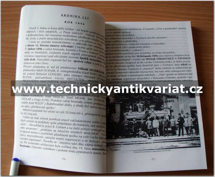 Sto let federace strojvůdců České republiky 1896 - 1996