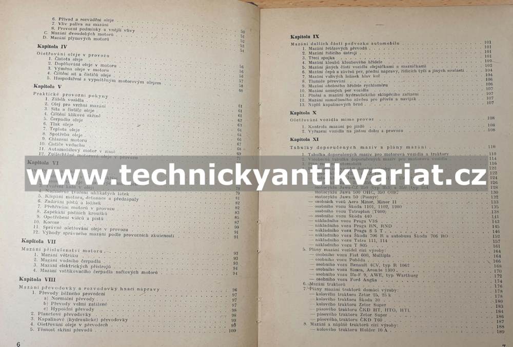 Mazání motorových vozidel a používaná paliva - Josef Hermach (1958)