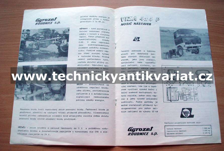 Viza 4x4 nákladní automobil