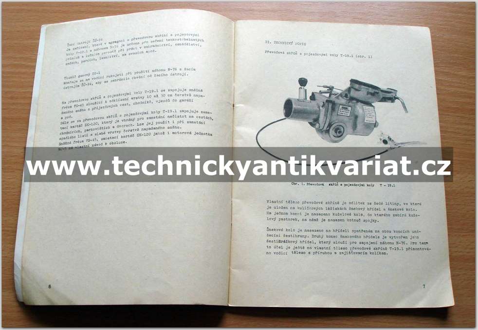 T 191 převodová skřín