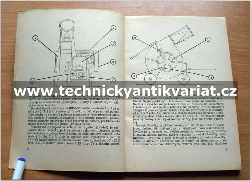 Rotační řezačka motorová ŘRM - 35