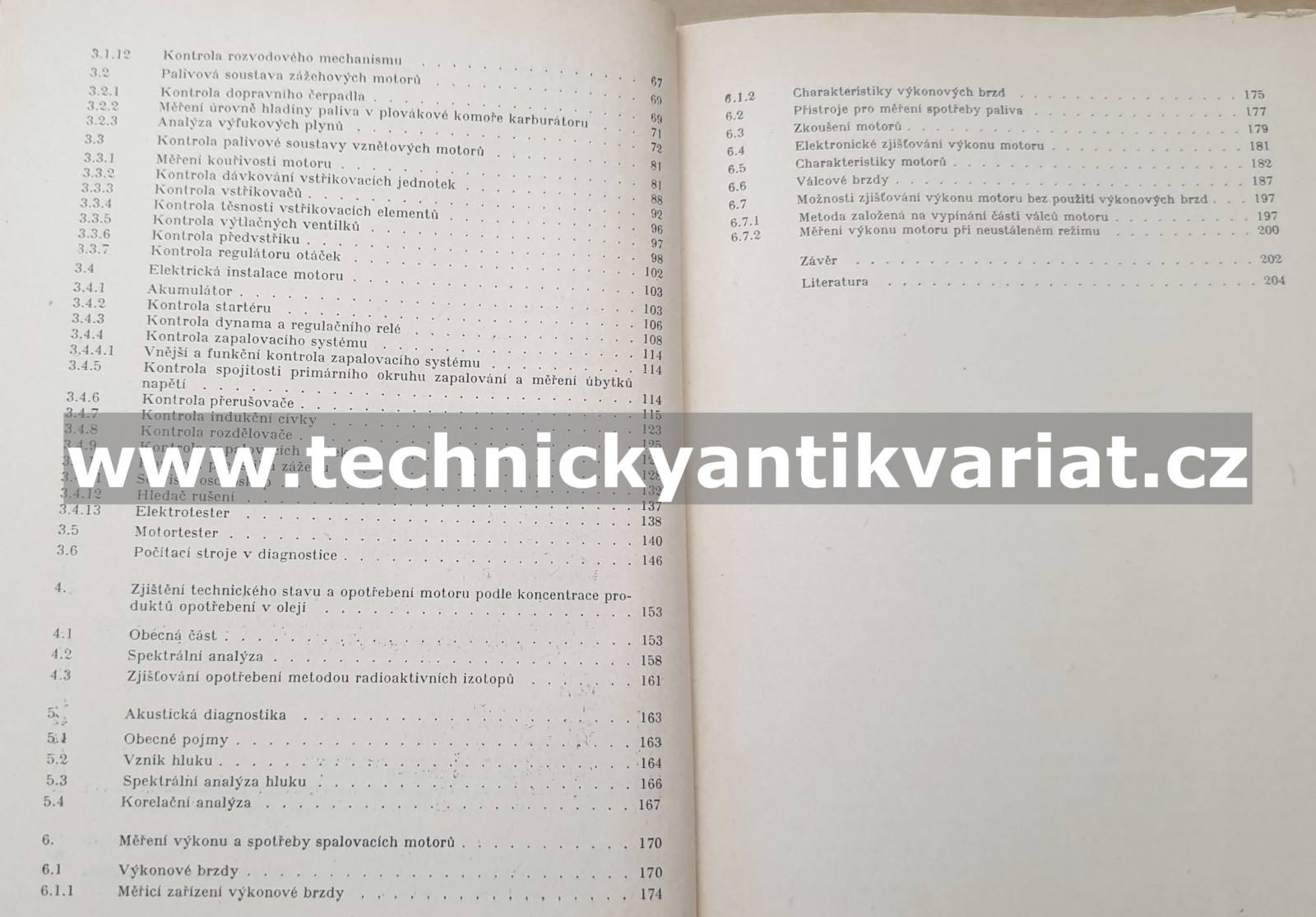 Diagnostika spalovacích motorů - Miroslav Papoušek (1976)