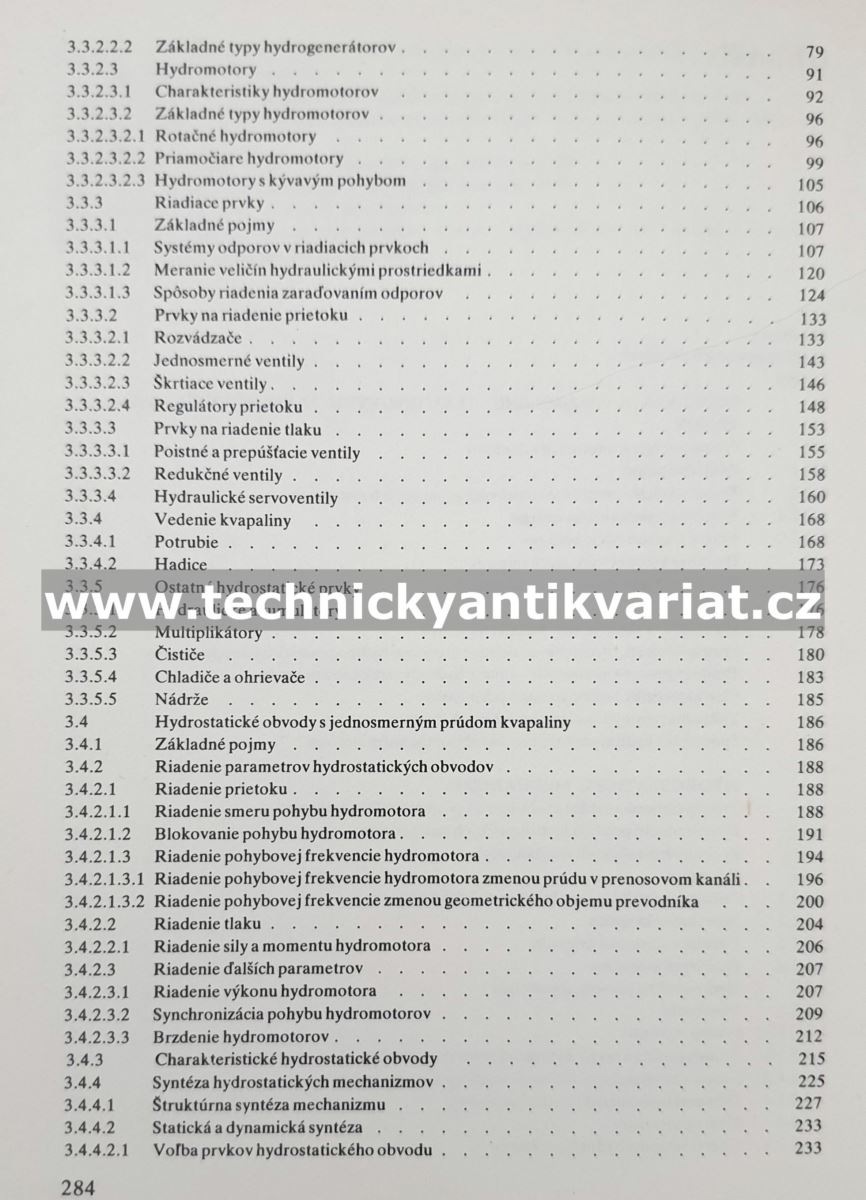 Tekutinové mechanizmy - A.Paciga, J.Ivantyšyn (1985)