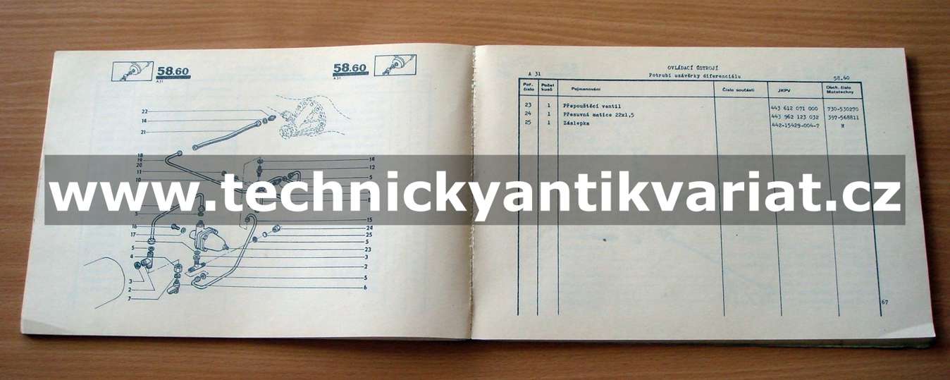 Avia A31 doplněk KONTROLA