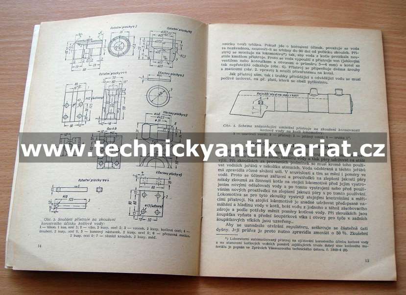 Tepelně chemické zkoušky na parních lokomotivách