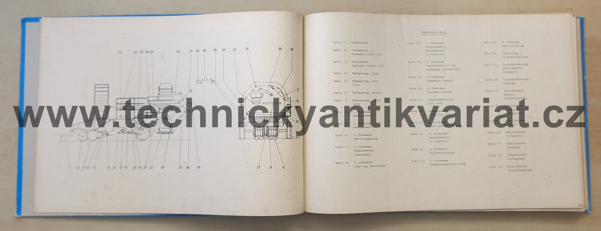 Fortschritt E686 Kartoffelrodetrennlader - Ersatzteilkatalog (1987)