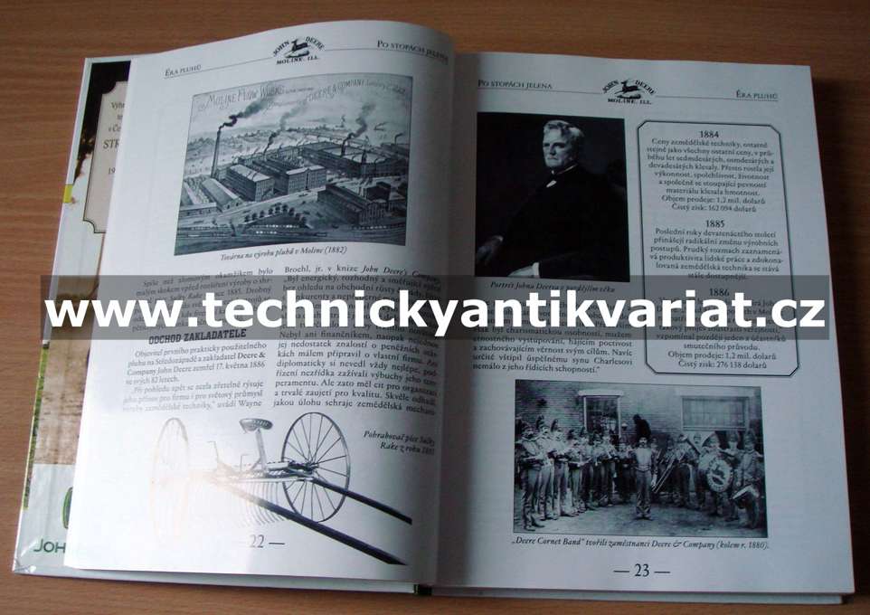 John Derre - historie zemědělské techniky