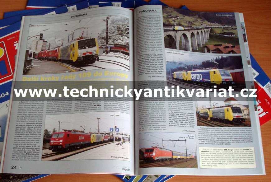 Železniční magazín 2004
