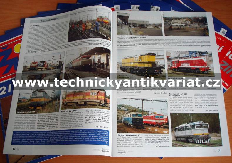 Železniční magazín 2001