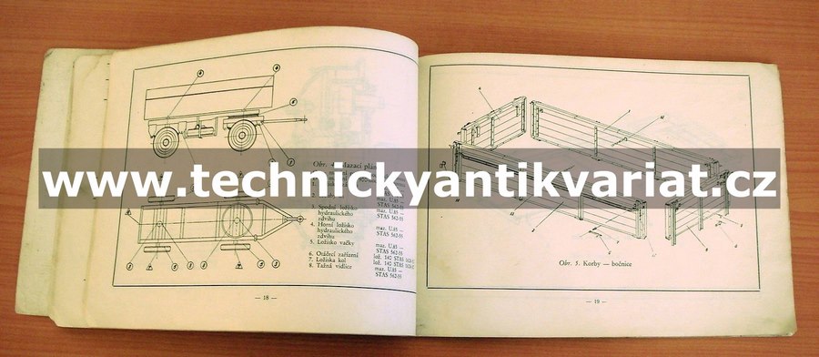 Tractorový přívěs RM4