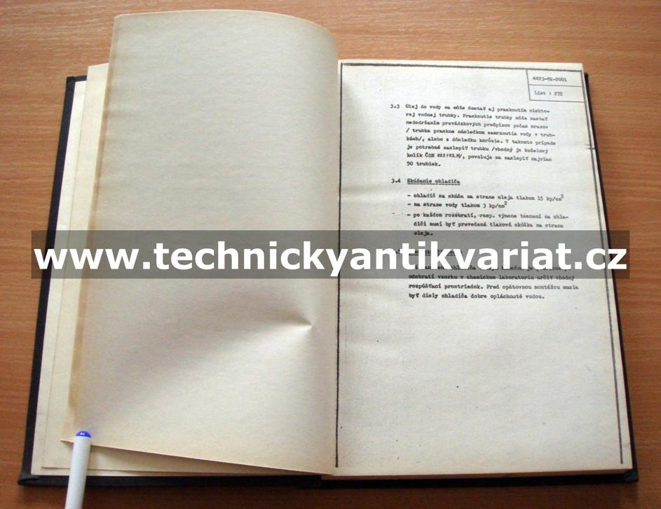 T466.0 Technický popis, mechanická část