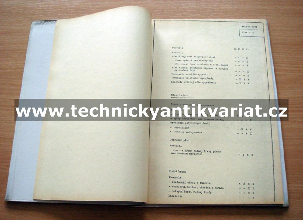 T466.0 Plán prehlidok a oprav