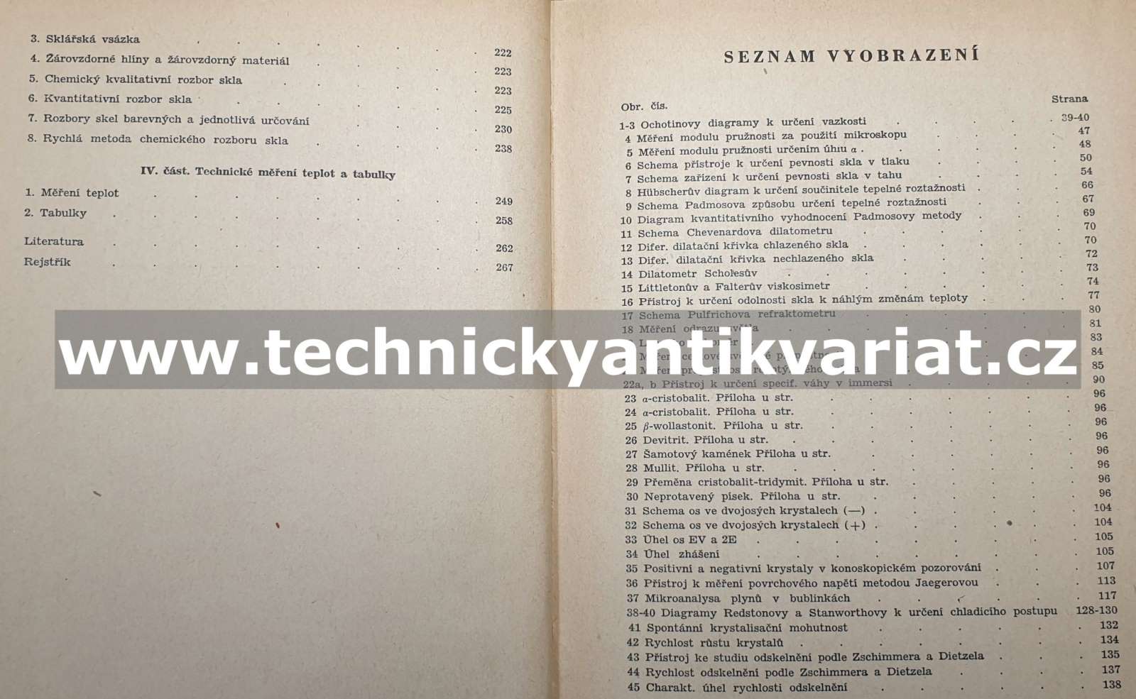 Sklářské praktikum - M.Fanderlík, O.Přidal. F.Trenz (1951)