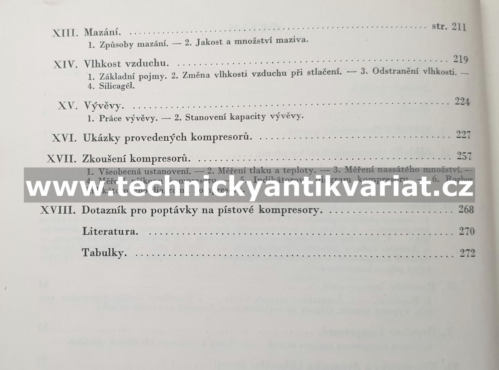 Pístové kompresory - Vladimír Chlumský (1952)