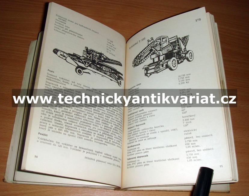 Seznam strojů a zařízení 1970