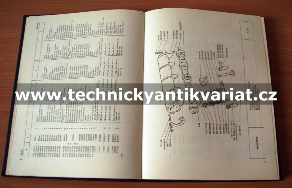 VAZ 2103 - katalog náhradních dílů