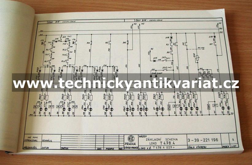 T478.4027 Schéma elektrické výzbroje