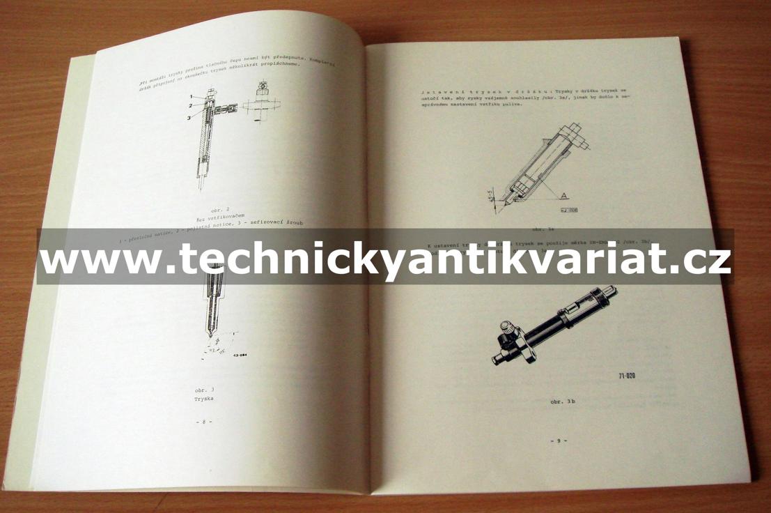 Liaz MT100 - vstřikovací zařízení