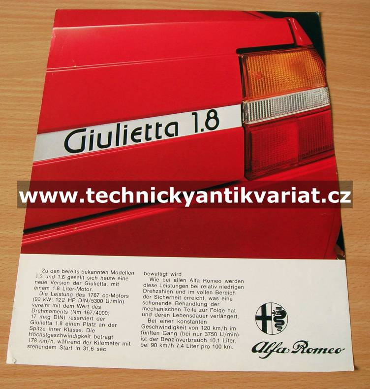 Alfa Romeo Giulietta 1.8