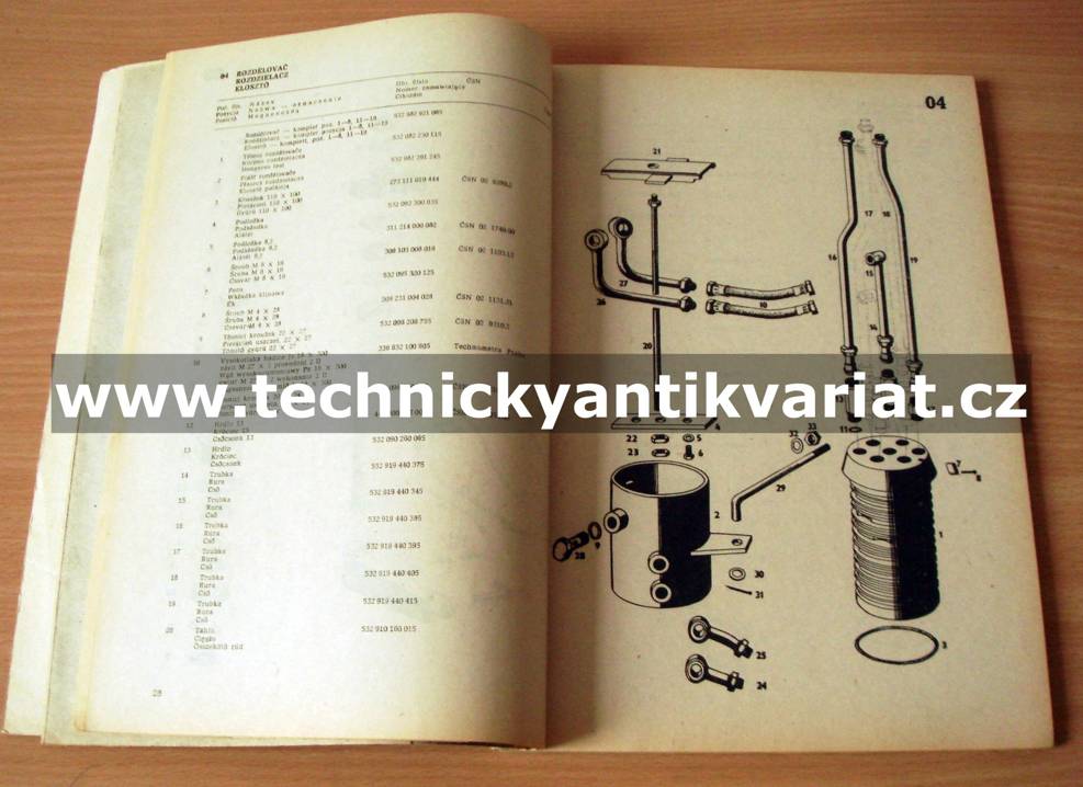 Hydraulický nakladač ND4 022,030,031