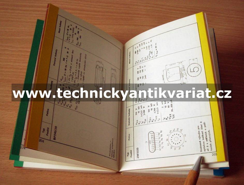 Příruční katalog - elektronek, obrazovek, polovodičových prvků