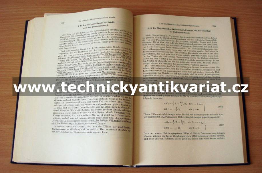 Theoretische elektrizitatslehre und wellenoptik