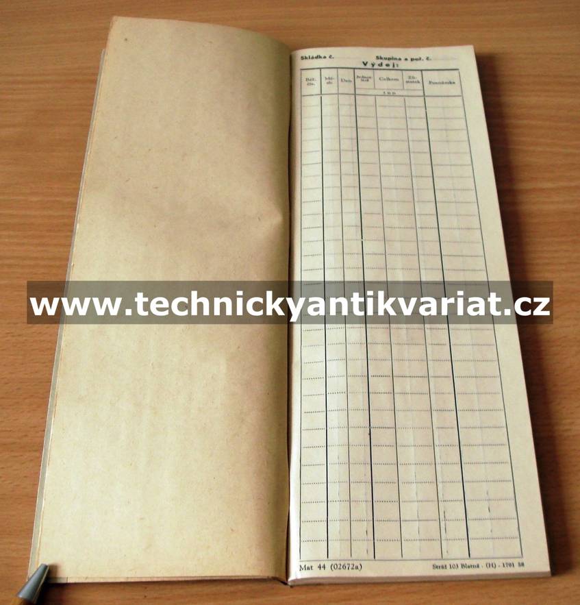 Kniha skládek uhlí