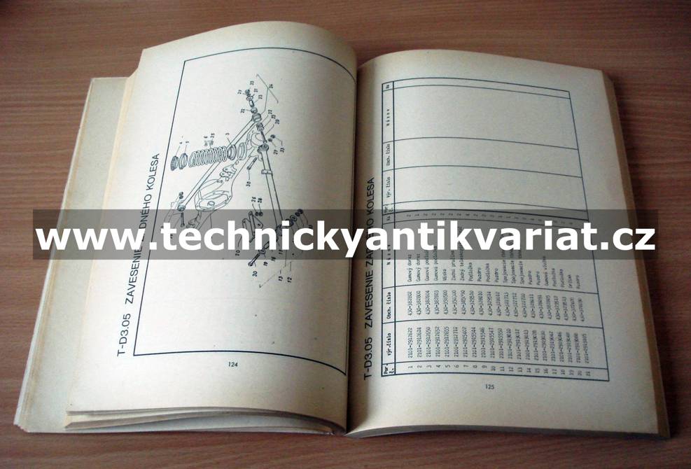 Vaz 2101 - katalog náhradních dílů (1973)