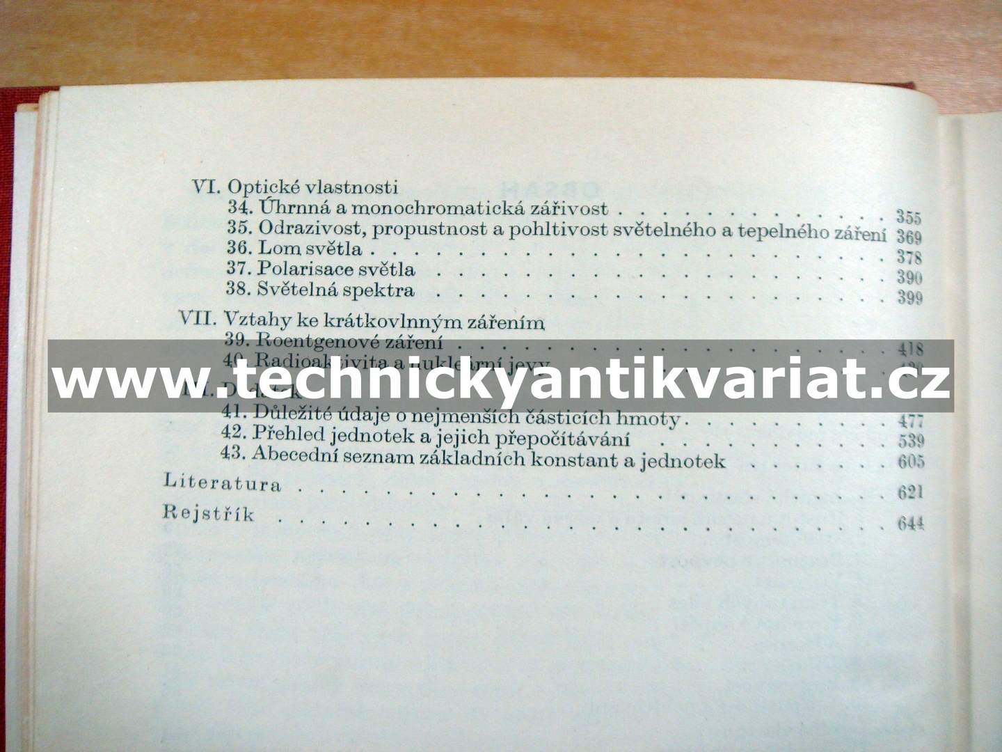 Vlastnosti hmot - Werner Espe (1956)