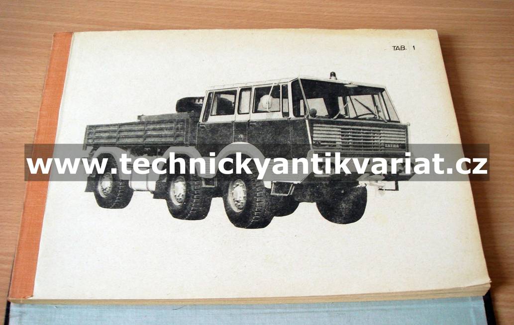 Tatra 813 6x6 - katalog náhradních dílů (1969)