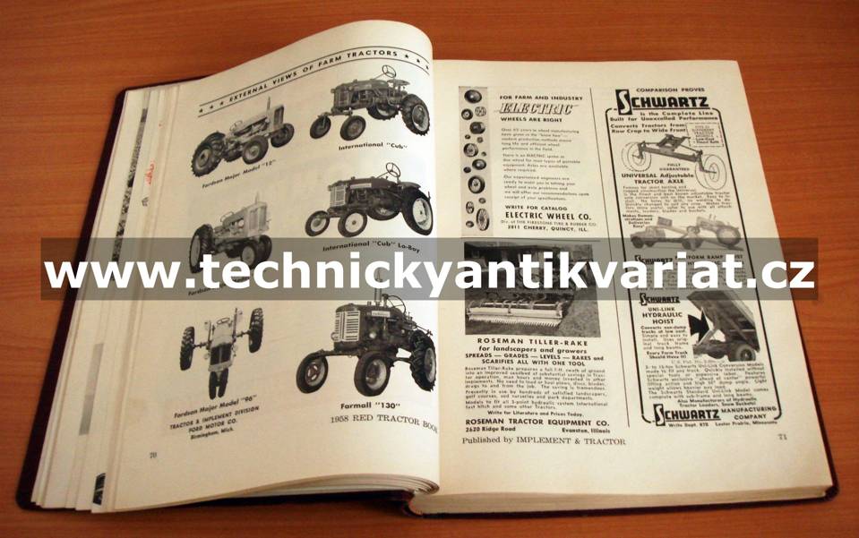 Red Tractor Book 1958