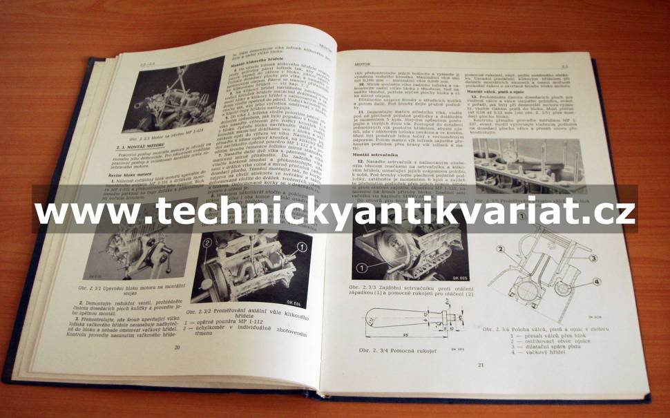 Škoda 1000 MB - dílenská příručka (1964)