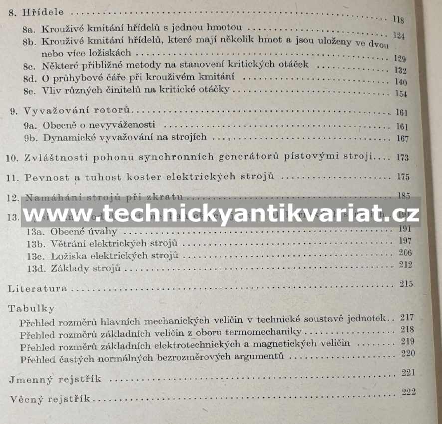 Mechanika elektrických strojů točivých - Jaroslav Kožešník (1960)