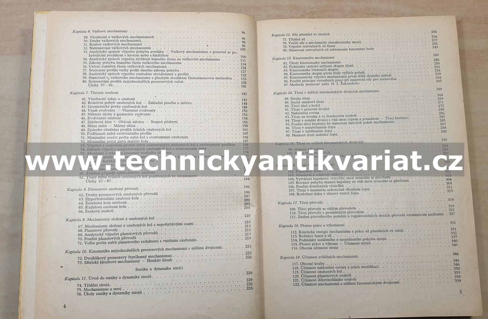 Theorie mechanismů a strojů - S. N. Koževník (1953)
