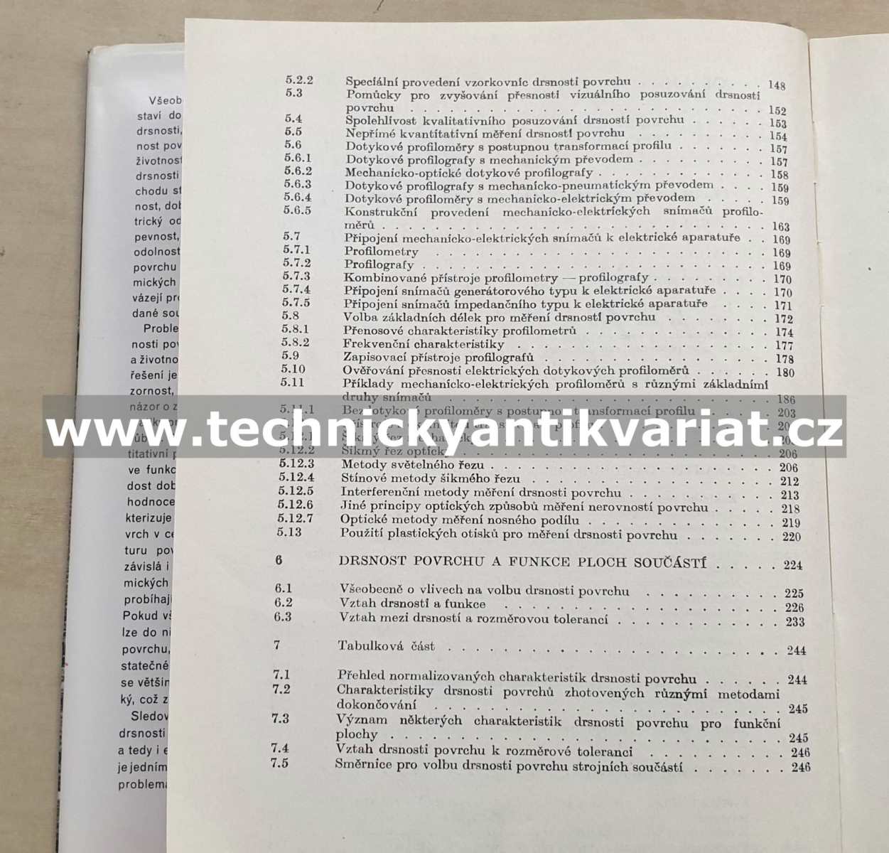Drsnost povrchu - Bumbálek, Odvody, Obšťádal (1989)