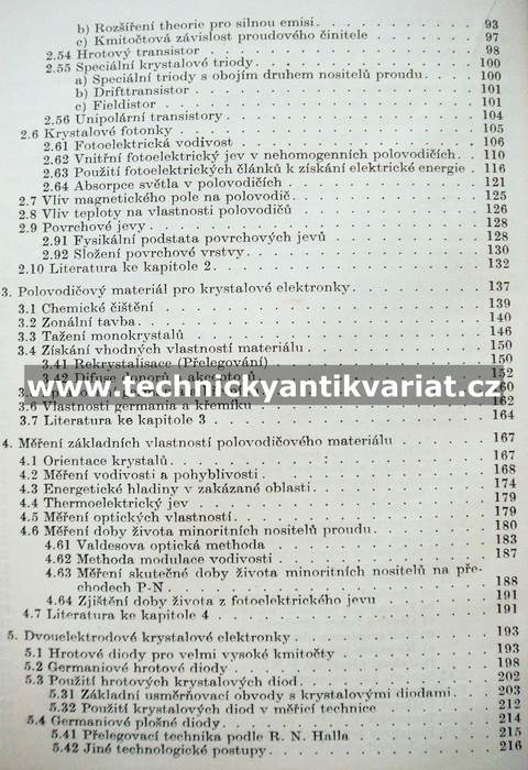 Krystalové elektronky - Frank, Šnejdar (1959)