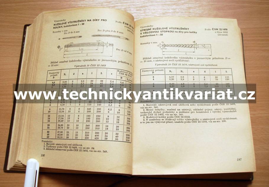 Příručka nářadí ČSN Řezné nástroje