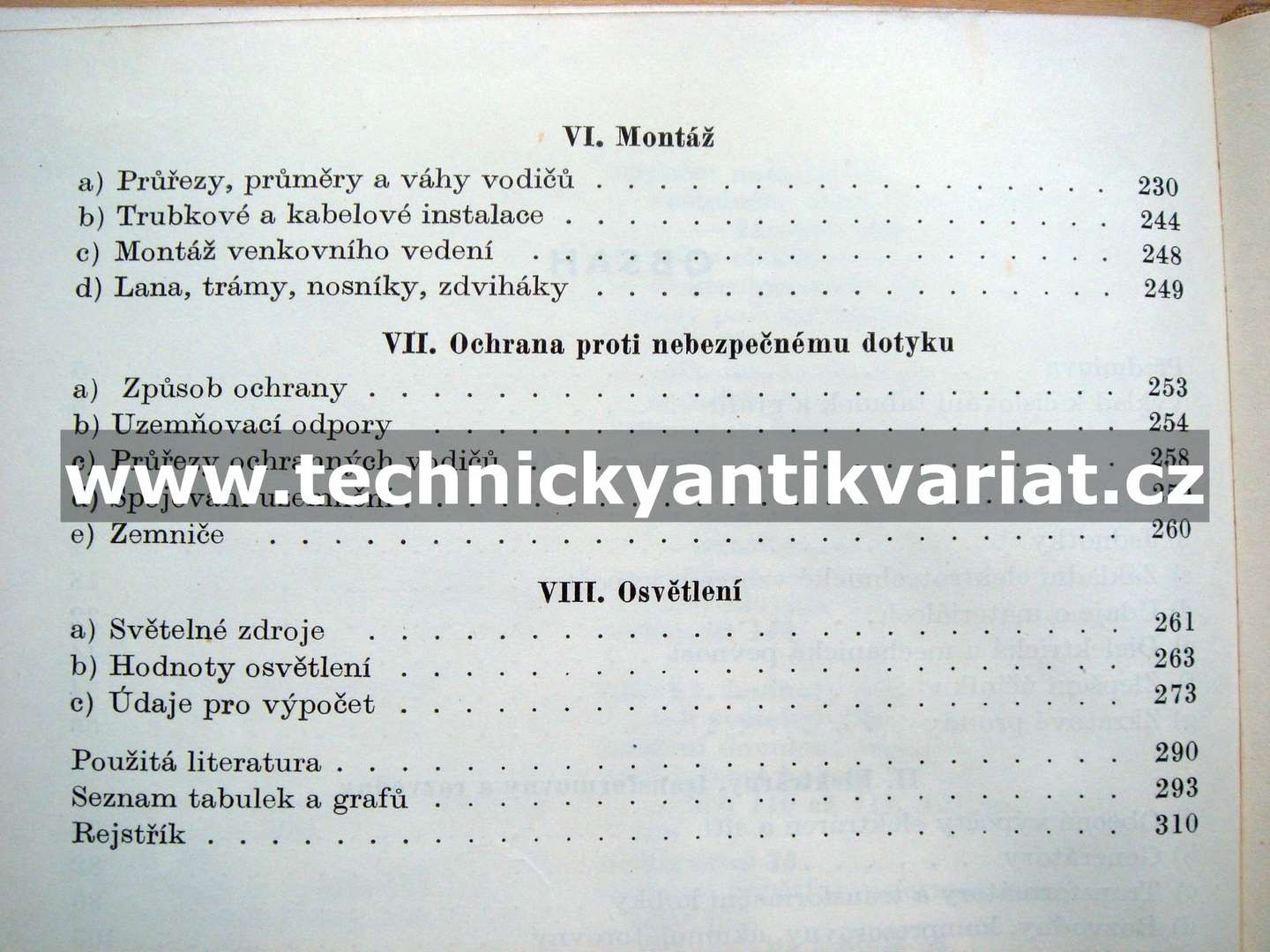 Elektrotechnické tabulky a grafy