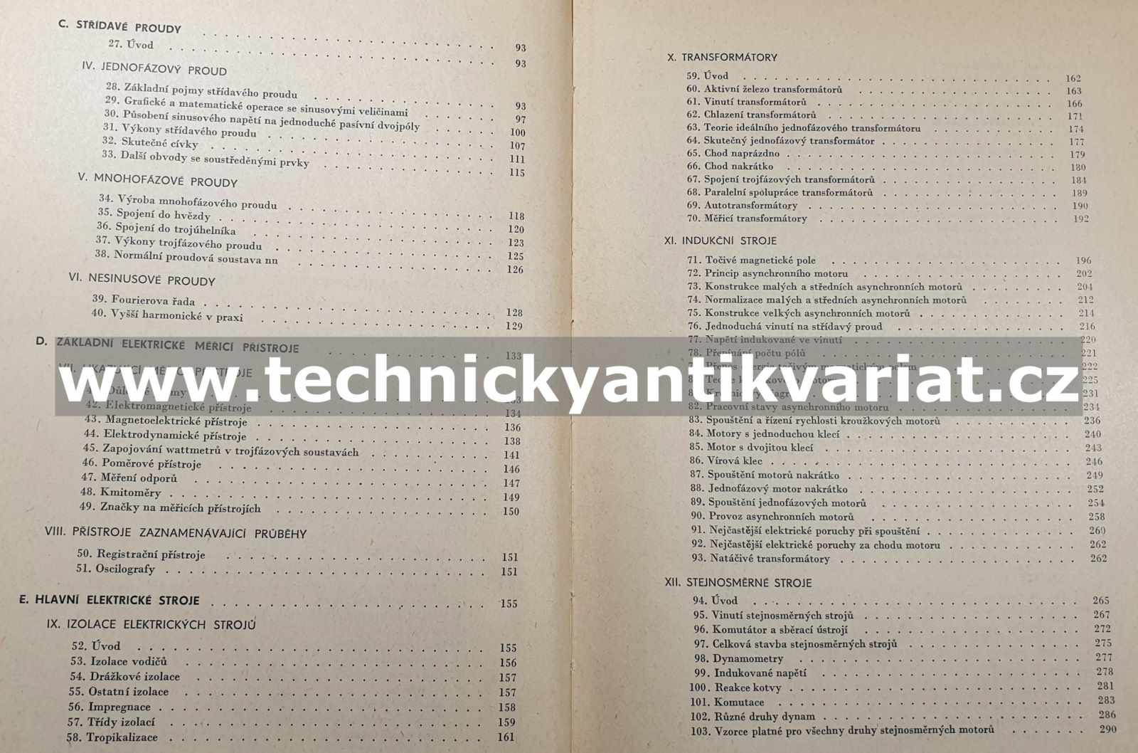 Obecná elektrotechnika pro strojní inženýry - František Fetter (1967)