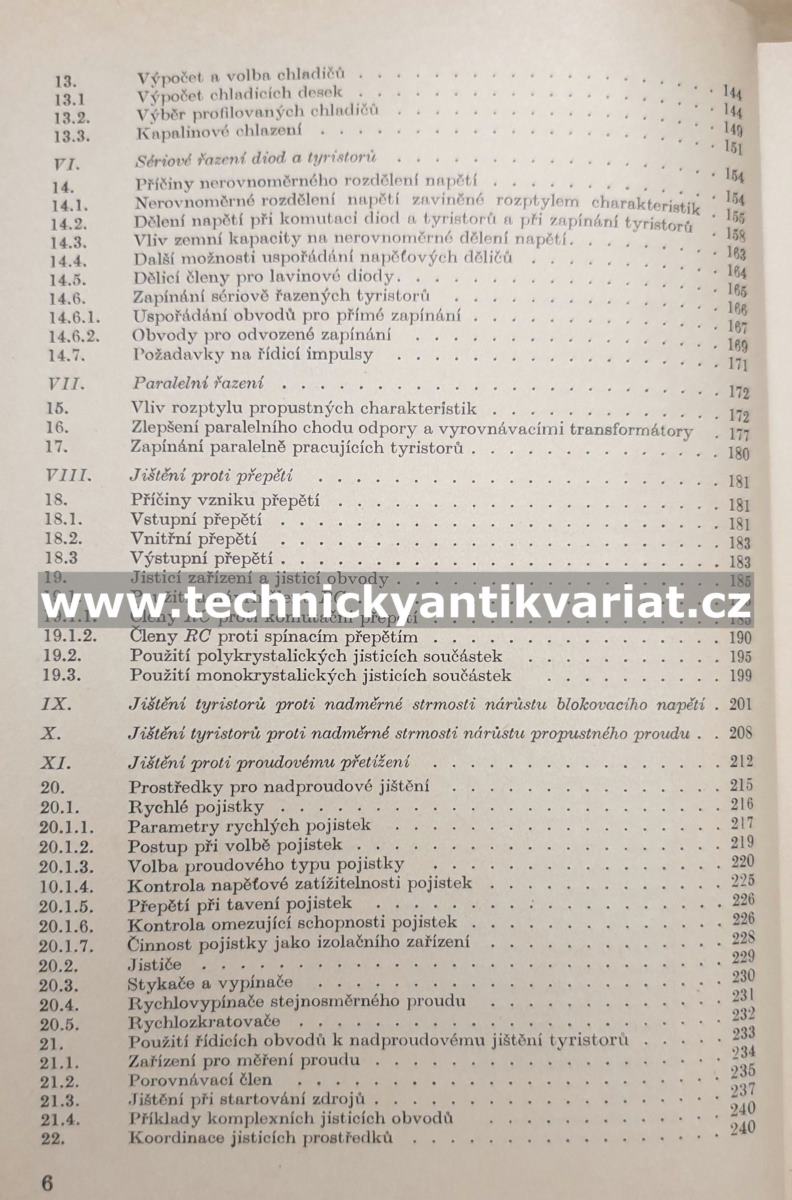 Diody a tyristory v průmyslové elektrotechnice - Josef Zíka (1979)